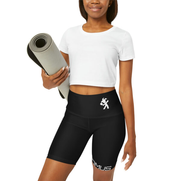 High Waisted Athletic Pickleball Shorts - Image 7
