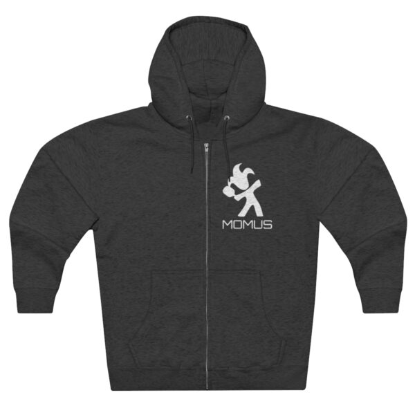 Pickleball Sweatshirt Hoodie Heather Grey - front view