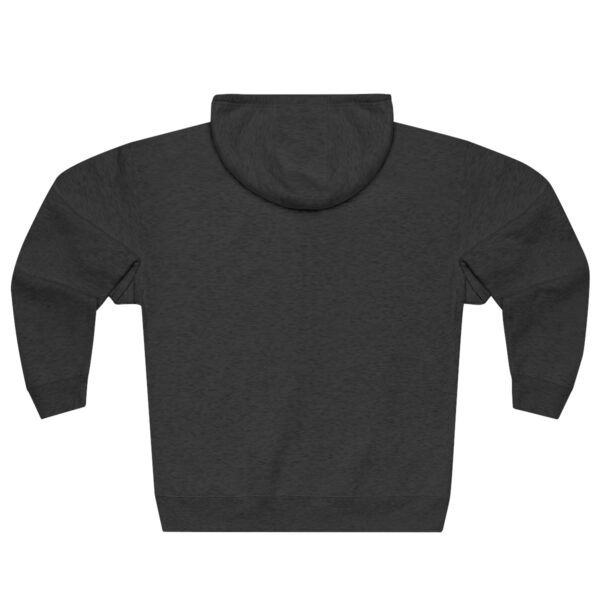 Pickleball Sweatshirt Hoodie Heather Grey - back view