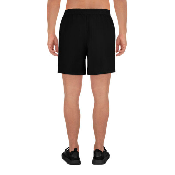 Men's Recycled Black Athletic Shorts with Pickleball logo - Image 5