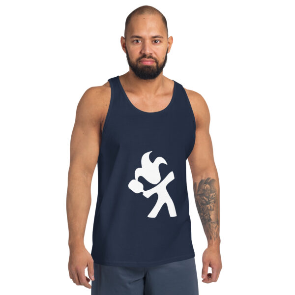 Men's Essential Tank Top with Pickleball design - Image 11