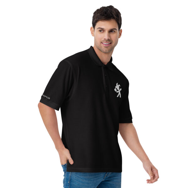 Men's Premium Polo Shirt with Embroidered MOMUS pickleball logo - Image 4