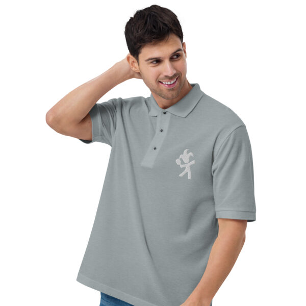 Men's Premium Polo Shirt with Embroidered MOMUS pickleball logo - Image 12