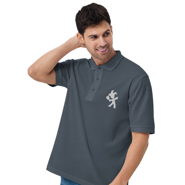 Men's Premium Polo Shirt with Embroidered MOMUS pickleball logo - Image 9