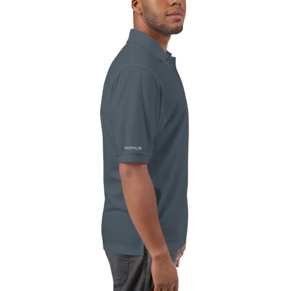Men's Premium Polo Shirt with Embroidered MOMUS pickleball logo - Image 11