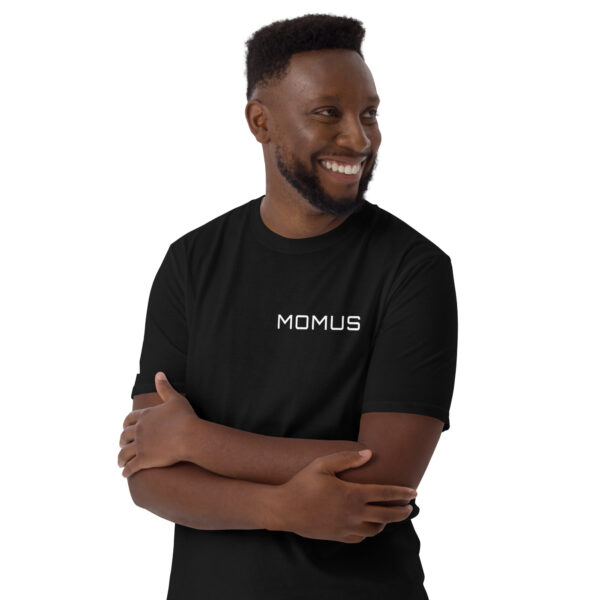 Short-Sleeve Men's T-Shirt with Pickleball arm logo - Image 2