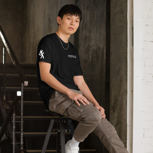Short-Sleeve Men's T-Shirt with Pickleball arm logo