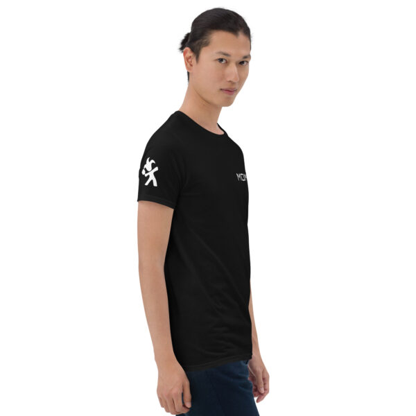 Short-Sleeve Men's T-Shirt with Pickleball arm logo - Image 8