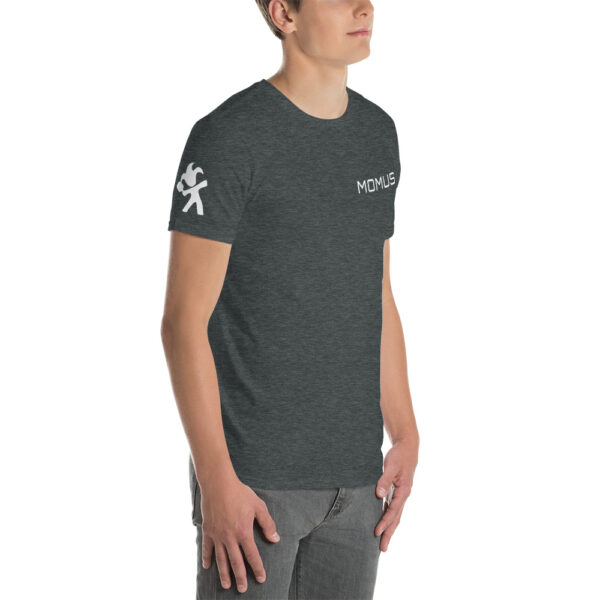 Short-Sleeve Men's T-Shirt with Pickleball arm logo - Image 17