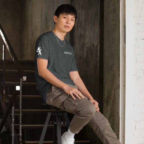 Short-Sleeve Men's T-Shirt with Pickleball arm logo - Image 28