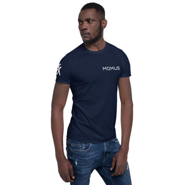 Short-Sleeve Men's T-Shirt with Pickleball arm logo - Image 11