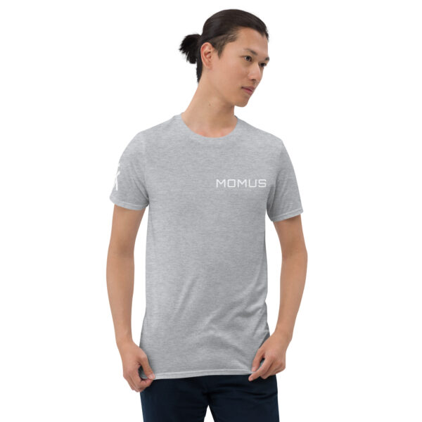 Short-Sleeve Men's T-Shirt with Pickleball arm logo - Image 18