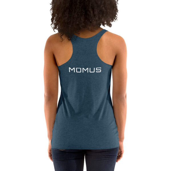 Women's Fun Pickleball Racerback Tank with Me, You, Who saying - Image 9