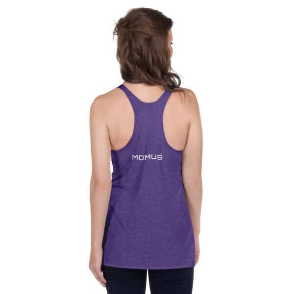 Women's Racerback Tank with Pickleball logo - Image 2