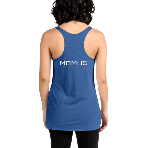 Women's Fun Pickleball Racerback Tank with Me, You, Who saying - Image 5