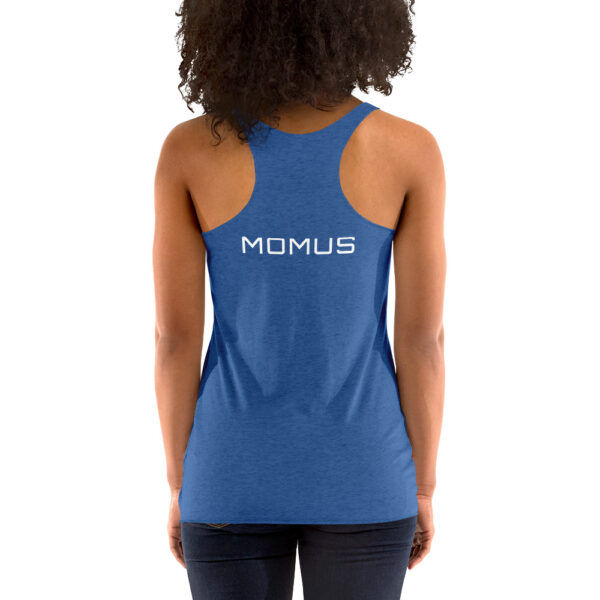 Women's Fun Pickleball Racerback Tank with Me, You, Who saying - Image 11