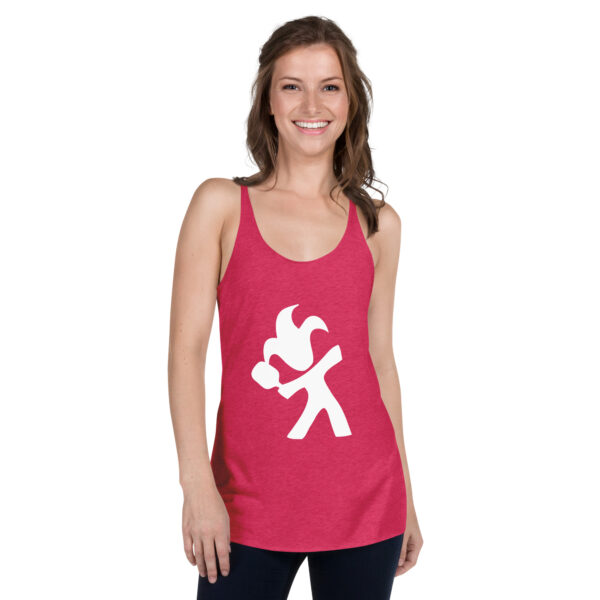 Women's Racerback Tank with Pickleball logo - Image 12