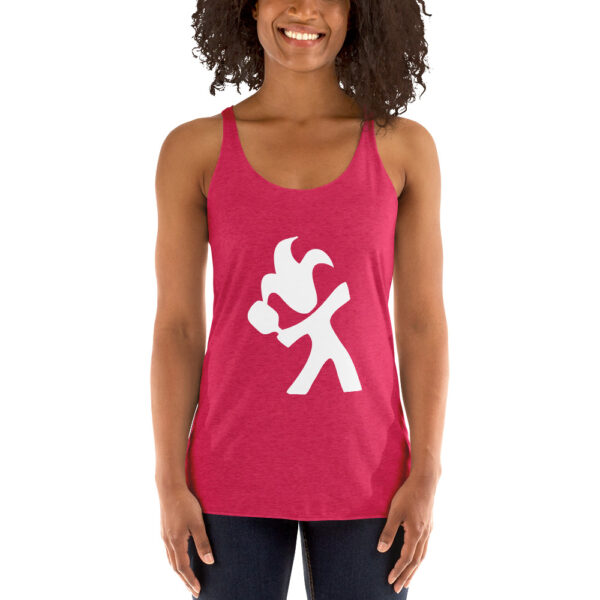 Women's Racerback Tank with Pickleball logo - Image 18