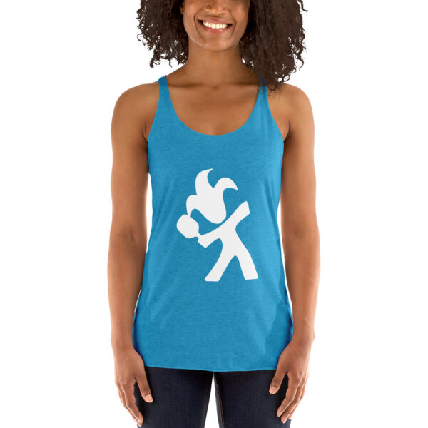 Women's Racerback Tank with Pickleball logo - Image 22