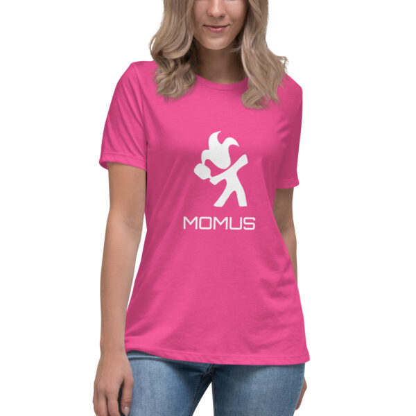 Women's Relaxed Fit T-Shirt with MOMUS Pickleball logo - Image 3