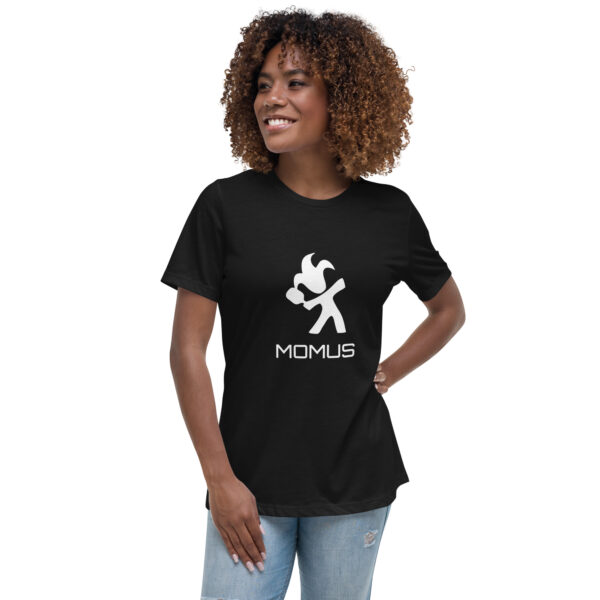 Women's Relaxed Fit T-Shirt with MOMUS Pickleball logo