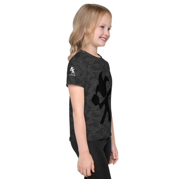 Kids camo pickleball t-shirt - Image 6
