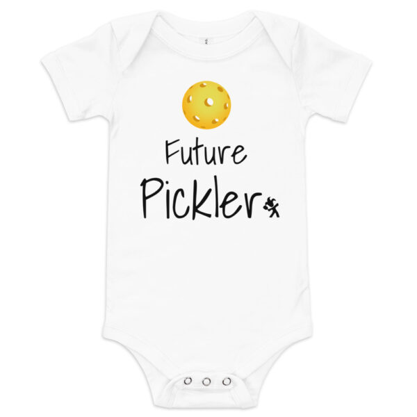 Infant Baby Pickleball Onesie - Future Pickler - Image 2