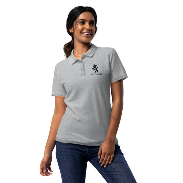 Women’s polo shirt with embroidered pickleball logo - Image 12