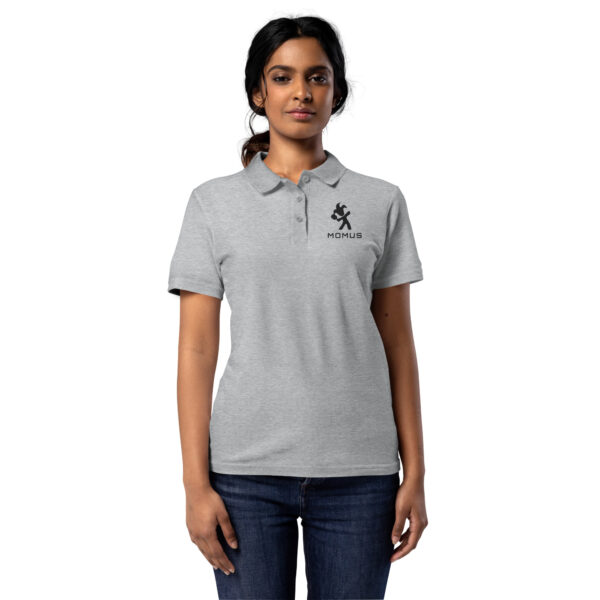 Women’s polo shirt with embroidered pickleball logo - Image 11